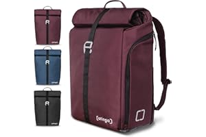 otinga® Flip V2 Fahrradtasche Rucksack [34L Volumen] für jeden Gepäckträger I Stylische Gepäckträgertasche mit Rucksack - in 7 Sekunden umgebaut I Wasserdichter Fahrradrucksack Gepäckträger