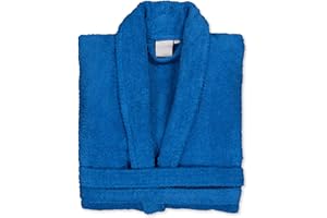 BOSKIMO - Albornoz Unisex - Albornoz de Ducha para Hombre o Mujer - 100% Algodón - Rizo y Terciopelo - Disponible con Capucha