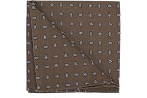 BRERA 67 - elegante Pañuelo traje hombre de seda, tamaño 25x25, Pañuelo de bolsillo, Pañuelos hombre bolsillo originales, Accesorios para hombre boda