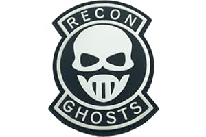 PATCH NATION Recon Ghosts Bagliore nel Buio Patch Airsoft PVC Morale Toppa