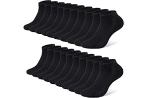 FALARY 10 Pack Skarpety Męskie Damskie Skarpetki Stopki Bawełniane