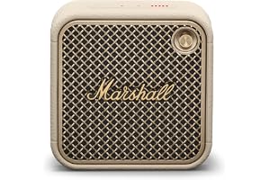 Marshall Willen II Bluetooth bärbar högtalare – kräm | Robust IP67 vattentät och dammtät design