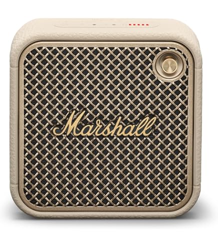 Marshall Willen Kablosuz Bluetooth Hoparlör, 15 Saat Çalma, IP67