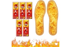 AOMIGT Foot Warmers, 5 Paia Piedi Caldi, Soletta Termica per i Piedi, Scaldapiedi, Solette Riscaldanti per Scarpe, Cuscinetti Scaldapiedi Extra Sottili e Confortevoli per Attività All'aperto, Trekking