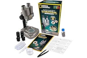 National Geographic Microscope Double Plus de 50 Accessoires !
