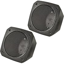 Grilles De Protection Pour Haut-Parleurs 4x6 Pouces Tomzz Audio - Lot De 2 Pièces Noires