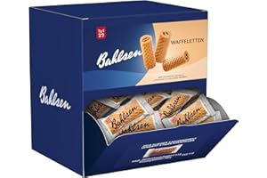 ‎THE BAHLSEN FAMILY Bahlsen Waffeletten - Theken-Display mit ca. 150 Einzelpackungen - Hauchdünnes Waffelgebäck (1 x 760 g)