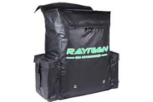RAYTEEN Sturdy PVC Made 23Gallons/88L Spare Tire Trash Bag for Camping Spare Tire Storage Bag Waterproof Spare Tire Bag Spare Tire Gear Bag Trasharoo for Camping Offroad, Snow Rain Sand Friendly