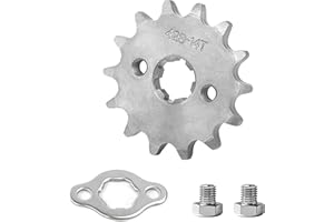 Tunejoy Motorrad Motor Kettenritzel 428 14T 17mm kleines Kettenrad for 50cc 70cc 90cc 110cc Dirtbike Pitbike ATV Quad Motorcycle Minibike