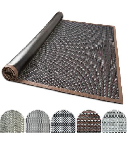 Tappeto Di Protezione In Gomma Gartenwelt - 50x50x4.5 Cm, Antiscivolo, Per Esterni, Resistente A Urti E Intemperie - Foto 2