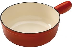 Kuhn Rikon 32008 Caquelon Induction Fonte Rouge 20 cm