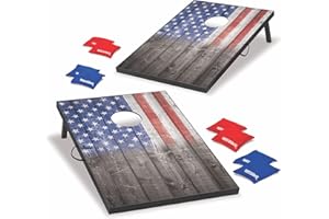 Wild Sports 2 'x3' Stars & Stripes Cornhole Set