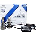 MACBOT H7 Type LED Headlight Bulb 100 Watt M26-H7, with 2-Year Replacement Warranty - Made in India for Cars (50 Watt Each Bulb) Super Bright White Light, Easy Installation, Long-lasting Performance