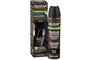 BIOKAP Touch Up Ansatzspray, Schwarz, 75 ml