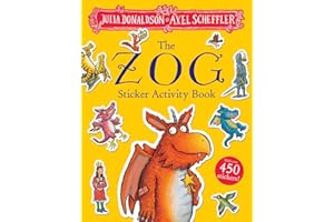 The Zog Sticker Activity Book: Packed with mazes, dot-to-dots, word searches, colouring-in pages and more!