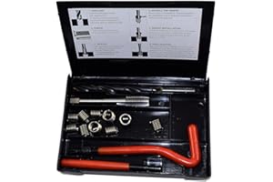 AB TOOLS-UNITHREAD 3/8" x 16 UNC Imperial touchez Kit réparation HELICOIL filets endommagés 14pc Kit
