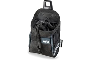 WFIX Bosch Sortimo ProClick - Borsa professionale per chiodi da cintura in tessuto sintetico resistente - piccola borsa per attrezzi - borsa da lavoro da uomo
