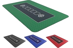 Bullets Playing Cards Poker Layout - Table Top 100 x 60cm from Playing Mat - ideal as a gift