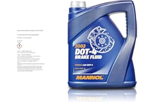 Liquide de frein dOT 4 brake fluid huile lubrifiante 5 l