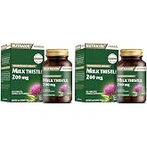 Nutraxin Herbal Milk Thistle 60 Tablet Takviye Edici Gıda (2 paketi)