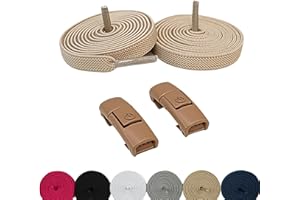 YC YOU CATCH PACK 2 PARES Cordones Elasticos Zapatillas Deporte. Cordones Sin Atar,Sin Nudo.Para Niños y Adultos.Atacadores Elasticos Fija,Ajusta y Olvidate.