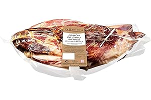 aBeiou. PROSCIUTTO IBERICO DISOSSATO Sottovuoto. Pata Negra. Stagionato +30 mesi a Guijuelo (Spagna). Certificato di Garanzia Hycer. Peso da 4'5 a 5 kg. Jamon Iberico di Cebo disossato Spagnolo.