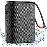 Bluetooth Lautsprecher, Hadisala H2 Bluetooth 5.0 Kabellose Tragbare Musikbox mit Rich Bass HD Stereo Sound, IPX7 Wasserdicht