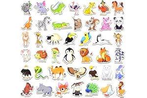 MEAFENG 42PCS Foam Fridge Magnets for Toddlers, Large Toddler Animal Magnets Toys, Fridge Magnets for Kids, Refrigerator Magnets for Kids, Baby Toddler Magnets for Refrigerator