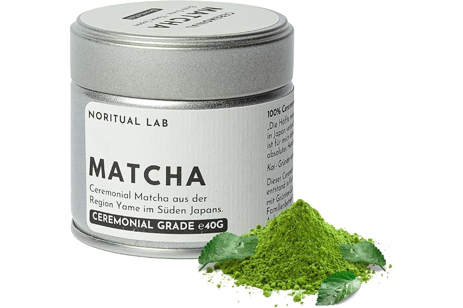 Ceremonial Matcha - Reines Matcha Pulver aus Japan - Ceremonial Grade - Original Matcha Grüntee - Erste Ernte - 100% Natürlic