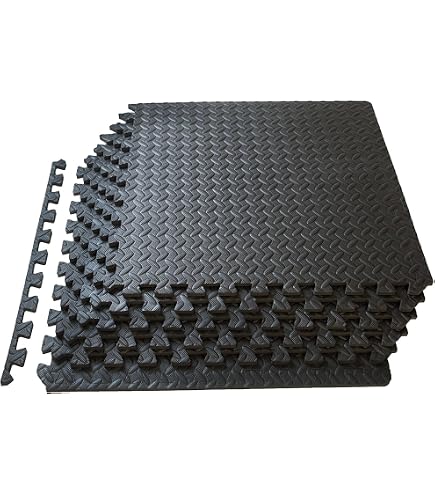 Kobo AC-62 Puzzle Exercise Mat, EVA Foam Interlocking Tiles