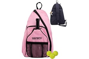 REVTECH SPORTS RevTech Mini Pickleball Bag for Women Reversible Pickleball Backpack Pickleball Paddle Backpack Pickleball bag for ladies