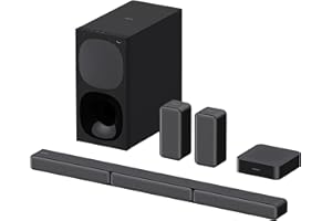 Sony HT-S40R Soundbar, Czarny, 600W