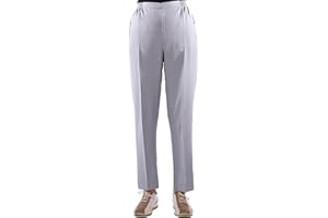 Eitex Seniorenmode24 Damen Seniorenhose Schlupfhose mit Gummizug Kurzgröße ideal für pflegebedürftige Omas einfach anzuziehen und super pflegeleicht