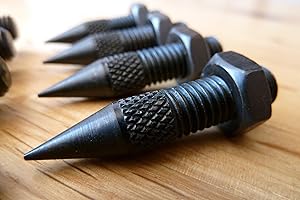 AUDOSERENITY Audioserenity ISO-9H Set of 4 Spikes M8 Floor Mount Speaker Subwoofer