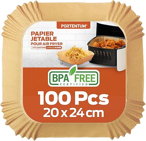 Papier de cuisson air fryer (100 pièces)