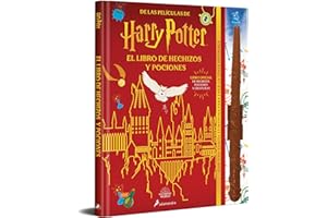 El libro de hechizos y pociones (libro oficial) (Harry Potter): Con una varita luminosa para leer la tinta invisible