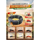100 Metre 16mm Deliksiz Damla Sulama Hazır Set &ndash; 65 Ağa&ccedil; Uyumlu (HS0003)