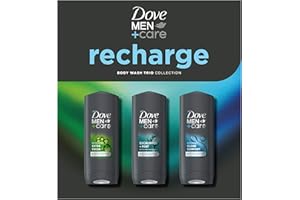 DOVE MEN + CARE Dove Men+Care Recharge Body Wash Gift Set Trio Collection perfect gifts for him 3 piece