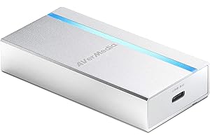 AVerMedia ExtremeCap UVC, Carte de Capture HDMI vers USB 3.0, Enregistre, Stream Vidéo Full HD Non Compressée Video en 1080p60, Pas de Driver, Compatible Windows, Mac, et Linux (BU110)