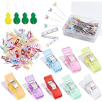 Kit Da Cucito Da 4 Pezzi Con Clip Da Cucito In Acciaio Inossidabile Righello Per Trapuntatura Da 3 Pollici Per Wonder Clips Spilli E Accessori Per Marcatura 87834035