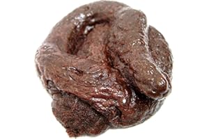 HENBRANDT Caca de Goma Adhesiva Realista Suave para Perros, Caca de Perro, postres de Broma, Juguete Divertido