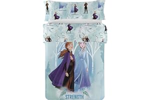 Asditex Funda nórdica Infantil Reversible 2 Piezas Frozen Disney