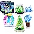 JOPSHEEN Crystal Growing Kit, Experiment Science Kits for Kids, Science Projects STEM Activities Gifts for Boys & Girls, Learning & Educational Toy for Kids, Grow 5 Vibrant Crystals Making Kit