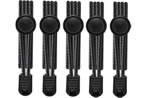 AIXMEET Cordones Elásticos para Zapatillas, Cordones de Zapatos para corredores, los mayores, los niños o para personas con movilidad reducida