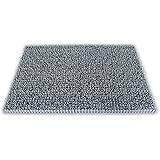 KAISER PLASTIC® Fußmatten | für außen und innen | 40 x 60 cm | Stein Grau