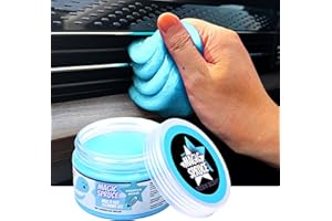 ToysButty Gel Nettoyant Interieur Voiture, Nettoyant Slime pour Plastique Réutilisable Parfumé, Nettoyant Clavier Pc Laptop, Imprimante, Appareil Photo, Accessoire Gadget Kit de Nettoyage Voiture