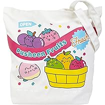 Borsa Tote Pusheen In Tela - 33x36 Cm - Shoppers Riutilizzabile Con Manici Lunghi - Regalo Kawaii - 5