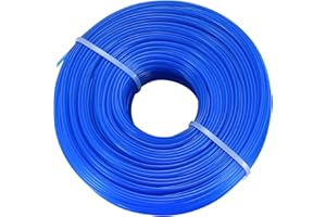YITYDAMAI 1,6 mm x 100 m Filo per Tagliabordi Decespugliatori, Filo Linee in Nylon per Tagliaerba, Filo per Decespugliatore Parco Giardino Prato