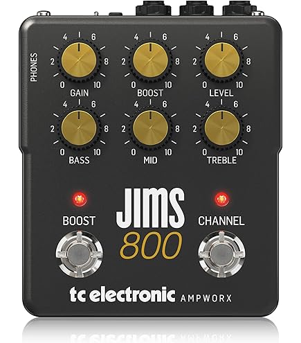 TC Electronic V550 PREAMP Pedal para guitarra | Previo de guitarra