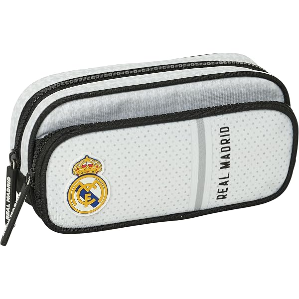 Real Madrid 3e Tenue Rugzak – Zwart, 34x15x43 Cm, Polyester, Met Ritssluitingen, Voor Kinderen, Casual En Duurzaam